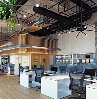 Aménagement de bureau à Notre-Dame-d’Oé